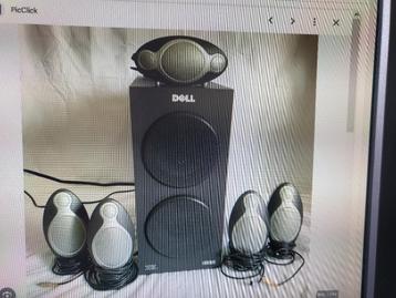 zware DELL/ALTEC LANSING ADA995 Computer Speaker System  beschikbaar voor biedingen