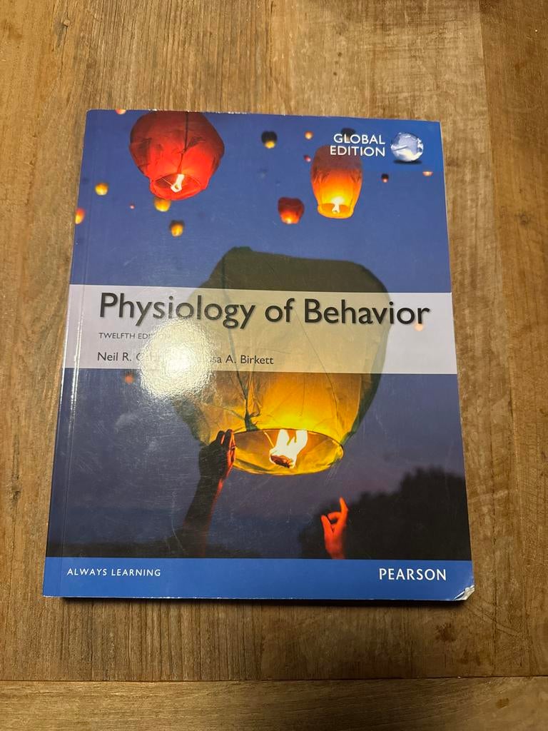 Physiology of Behavior - Neil R. Carlson, Boeken, Ophalen of Verzenden, Beta, Zo goed als nieuw, HBO