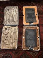 Vintage designer u50 Geostatic Speakers, Audio, Tv en Foto, Luidsprekers, Gebruikt, 60 tot 120 watt, Front, Rear of Stereo speakers