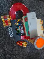 Brandweerman Sam Garage met Voertuigen en Poppetjes, Ophalen, Gebruikt, Complete set