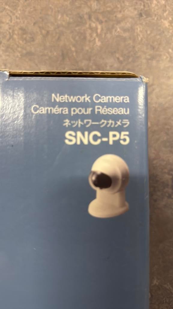 Sony IPELA SNC-P5 Netwerk Camera, Audio, Tv en Foto, Videobewaking, Nieuw, Buitencamera, Ophalen