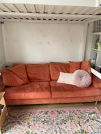 Leuke roze bank, Ophalen, Gebruikt, Driepersoons, 75 tot 100 cm