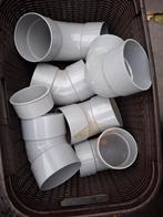 PVC Buizen en Bochten - 125 mm, Ophalen, Bochten, Gebruikt, Pvc