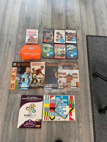 Partijtje Voetbal Items Oranje /EK's / WK's /AH Hamsters e.d beschikbaar voor biedingen