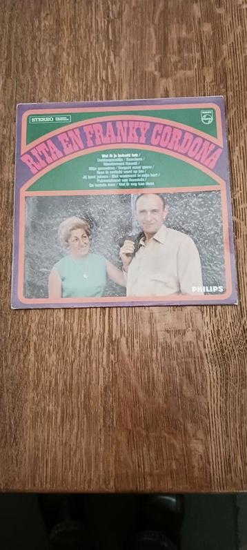 LP RITA EN FRANKY CORDONA  826 491 QY IN GOEDE STAAT  beschikbaar voor biedingen