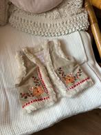 Bohemian bodywarmer met nep bont - maat 68, Ophalen of Verzenden, Zo goed als nieuw, Meisje, Jasje