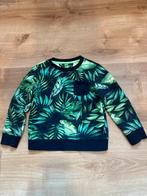 Trui bladeren blauw groen maat 110/116, Kinderen en Baby's, Kinderkleding | Maat 110, Ophalen of Verzenden