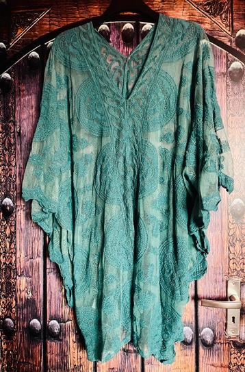 Mooie Ibiza tuniek/poncho/jurk universele maat nu 29,99€ beschikbaar voor biedingen
