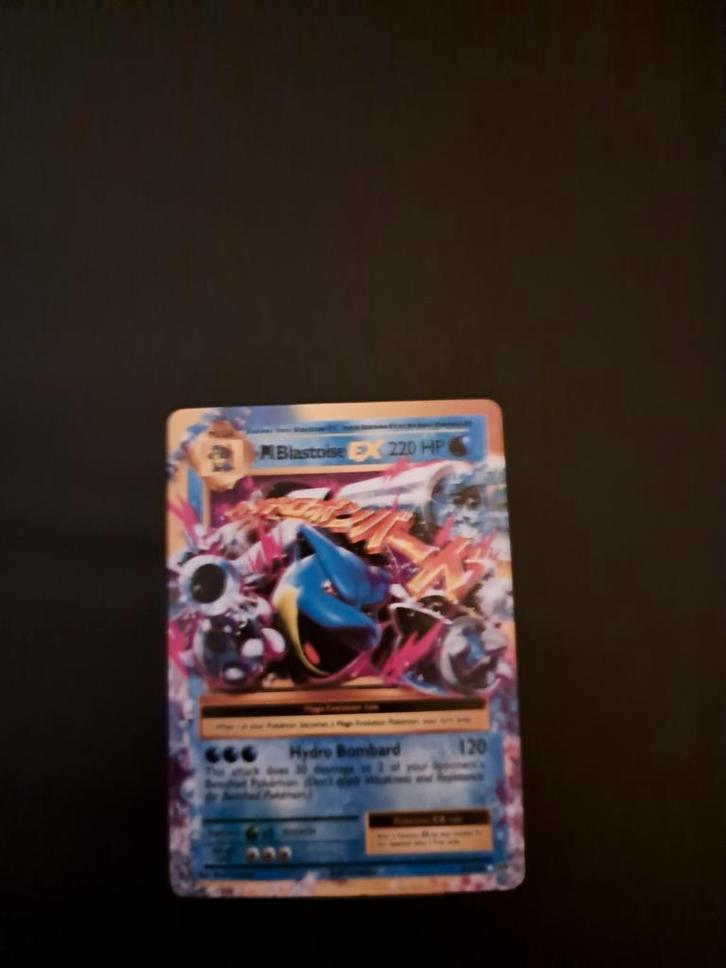 M Blastoise EX - 22/108 - Zeldzame Pokémonkaart!, Hobby en Vrije tijd, Verzamelkaartspellen | Pokémon, Ophalen of Verzenden
