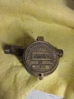 13748) antieke messing watermeter pot   LIEGE, Ophalen of Verzenden