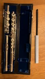 Muramatsu EX-III RBE Zilveren Dwarsfluit, Ophalen of Verzenden, Gebruikt, Dwarsfluit, Met koffer of tas