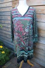 Jurk Kaki gekleurd Suede Look Paprika mt T1 (44) OPRUIMING, Kleding | Dames, Jurken, Maat 42/44 (L), Ophalen of Verzenden, Zo goed als nieuw