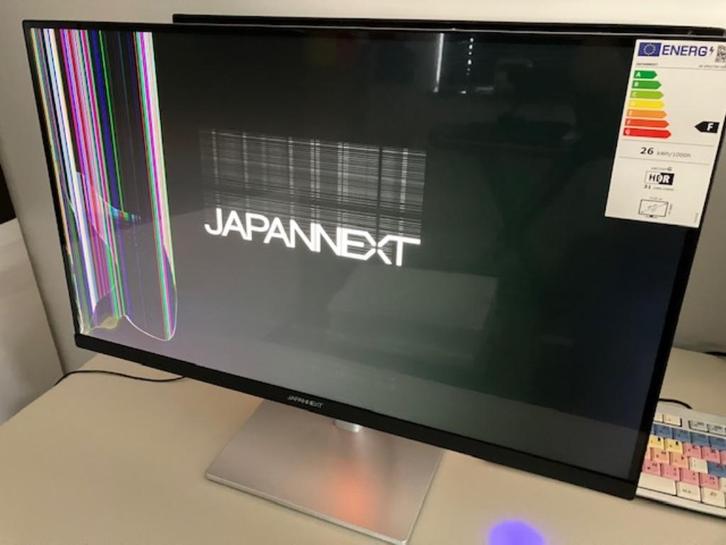 Computermonitor Japannext JN-IPS275K-HSPC9 - DEFECT SCHERM, Computers en Software, Monitoren, Nieuw, 60 Hz of minder, DisplayPort