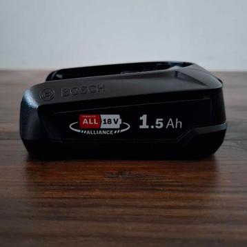 Nieuwe 18v Bosch accu 1.5Ah beschikbaar voor biedingen