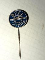 Opel Olympia speld , metaal, 50-60er jaren, oud, Verzamelen, Speldjes, Pins en Buttons, Ophalen of Verzenden, Zo goed als nieuw