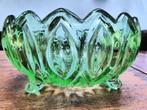 Art deco persglazen schaal, Lausitzer Glaswerke Orion, Antiek en Kunst, Antiek | Glas en Kristal, Ophalen of Verzenden