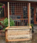 Handgemaakte houten bloembakken met trellis, Ophalen, Nieuw, Tuin, 60 tot 100 cm