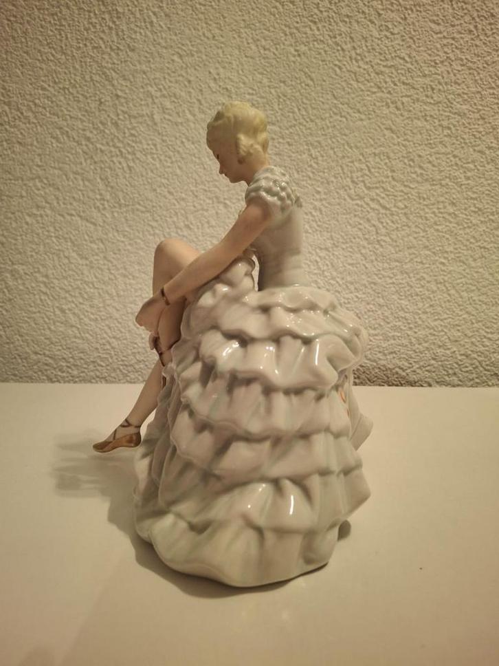 Jugendstil Porselein Collectie balarina, Antiek en Kunst, Antiek | Keramiek en Aardewerk, Ophalen of Verzenden