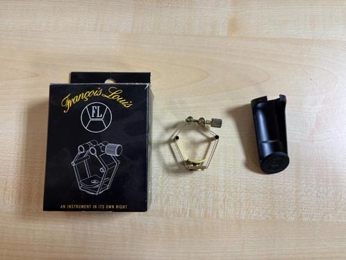 François Louis Pure Brass XL Rietbinder Baritonsax, Muziek en Instrumenten, Blaasinstrumenten | Saxofoons, Nieuw, Bariton, Ophalen of Verzenden