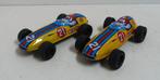 2 blikken race auto's STP 21 made in Japan, Ophalen of Verzenden