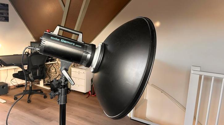 Codox Gemini GS300 + beautydish & honingraat, Audio, Tv en Foto, Fotografie | Fotostudio en Toebehoren, Gebruikt, Lamp of Flitsset