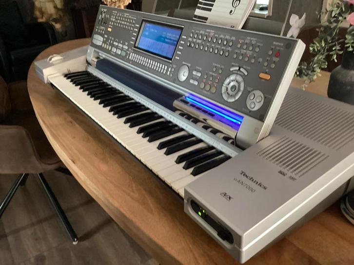 Technics SX-KN 7000 + SD kaart vol songs en styles, Muziek en Instrumenten, Keyboards, Gebruikt, Overige aantallen, Technics, Aanslaggevoelig