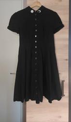 Hell Bunny 'Samara' ouija knop gothic jurk, Zwart, Maat 42/44 (L), Ophalen of Verzenden, Zo goed als nieuw