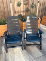 Gratis ophalen: 2 Jardin tuinstoelen, Tuin en Terras, Ophalen, Gebruikt, Kunststof