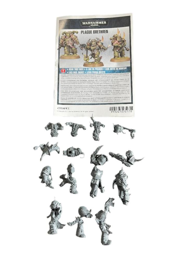 Warhammer 40K Death Guard Plague Brethren, Hobby en Vrije tijd, Wargaming, Zo goed als nieuw, Warhammer, Ophalen of Verzenden