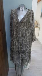 Paprika prachtige jurk of tuniek groentinten T2, Kleding | Dames, Grote Maten, Jurk, Ophalen of Verzenden, Zo goed als nieuw, Paprika