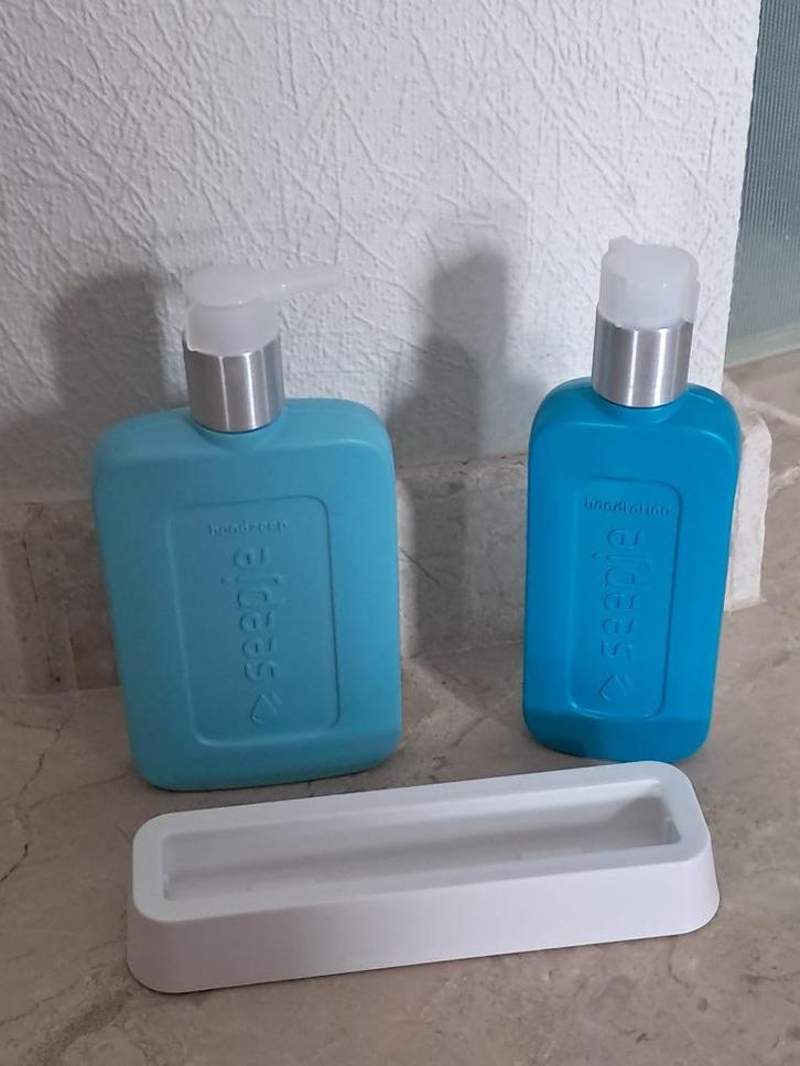Seepje handzeep + handlotion in houder, Sieraden, Tassen en Uiterlijk, Uiterlijk | Lichaamsverzorging, Nieuw, Overige typen, Ophalen of Verzenden