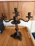 Vintage kaarsen kandelaar, Overige kleuren, Ophalen of Verzenden, Zo goed als nieuw, Metaal