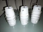 Design lampen glas geblazen met transparant slinger., Ophalen of Verzenden, Zo goed als nieuw, Glas, Minder dan 50 cm