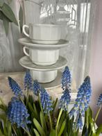 Apilco 3x jumbo kop en schotels diameter 10 cm, Ophalen of Verzenden, Zo goed als nieuw, Porselein, Kop en/of schotel