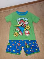 Pyjama Mario  maat 116/122, Ophalen, Zo goed als nieuw, Jongen of Meisje, Nacht- of Onderkleding