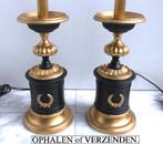 2 Eichholtz Tafellampen  Empire style  ( brons ), Antiek en Kunst, Antiek | Lampen, Ophalen