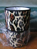 2 nieuwe lampenkappen met tijgerprint nr Gg 149, Huis en Inrichting, Lampen | Lampenkappen, Verzenden, Nieuw, Rond, Minder dan 25 cm