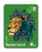 Crypto stamp Leeuw Groen, Ophalen of Verzenden, Na 1940, Postfris