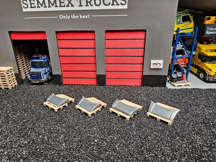 tekno volvo fh dakspoilers nieuw, Hobby en Vrije tijd, Modelauto's | 1:50, Nieuw, Bus of Vrachtwagen, Tekno, Ophalen