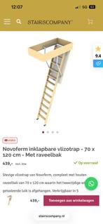 Vlizotrap - Zolder Trap, Doe-het-zelf en Verbouw, Ladders en Trappen, Ophalen, Gebruikt, Trap, Opvouwbaar of Inschuifbaar