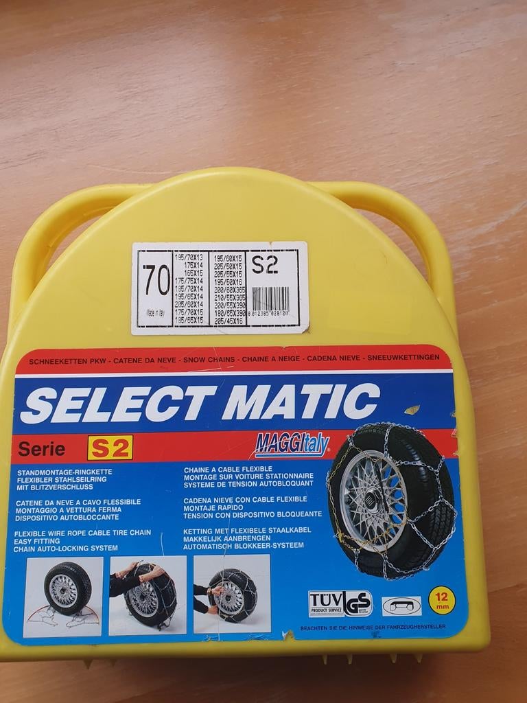 Sneeuwkettingen nog nieuw in box, Ophalen of Verzenden, Nieuw