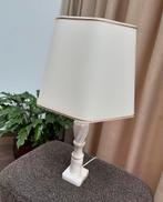 Vintage marmeren tafellamp, Verzenden, Zo goed als nieuw, Rond