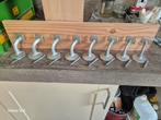 Te koop,8 x steunen voor trapleuning., Huis en Inrichting, Overige Huis en Inrichting, Ophalen of Verzenden, Zo goed als nieuw