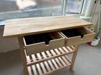 Te koop: IKEA FÖRHÖJA keukentrolley / werktafel, Ophalen, Zo goed als nieuw