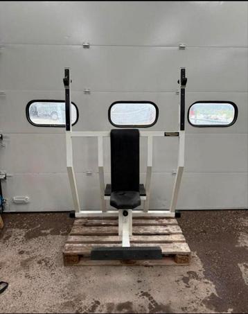 Technogym Isotonic shoulderbench / military press beschikbaar voor biedingen