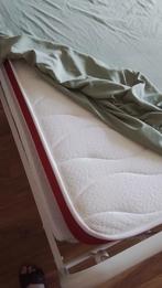 Bed 1 persoons, Huis en Inrichting, Ophalen, 90 cm, Eenpersoons, Wit