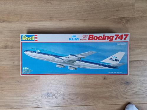 Revell Boeing 747 KLM, Hobby en Vrije tijd, Modelbouw | Vliegtuigen en Helikopters, Nieuw, Vliegtuig, 1:72 tot 1:144, Revell, Ophalen of Verzenden