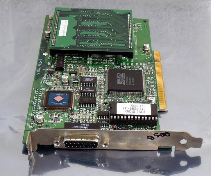 Apple 109-32900-10 Power Macintosh 9500 ATI Mach64 4 MB, Computers en Software, Vintage Computers, Verzenden