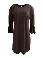 LaDress jurk M, Maat 38/40 (M), Bruin, Ophalen of Verzenden, Zo goed als nieuw