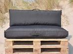 Palletkussens grijs, Tuin en Terras, Ophalen, Zo goed als nieuw